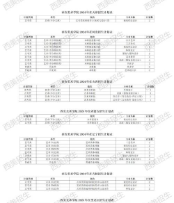 2024年西安艺术学院的专业排名 2024年西安艺术学院的专业排名