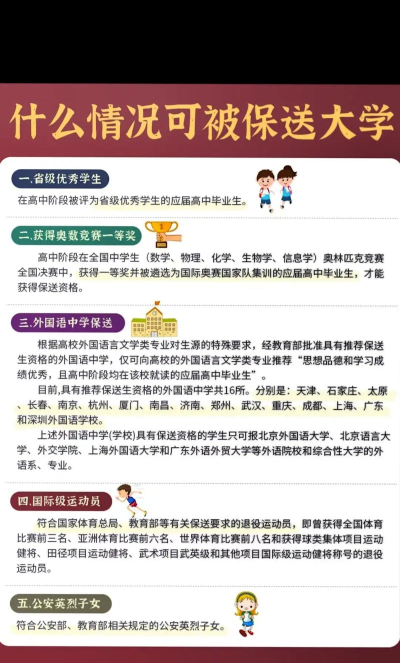 怎样获得高考保送资格 怎样获得高考保送资格