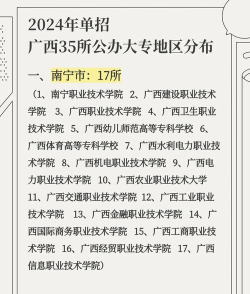 广西民办专科学校有哪些 广西民办专科学校有哪些