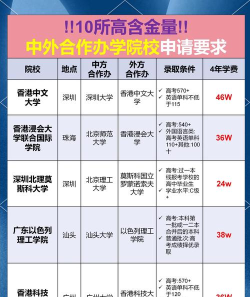 500分可以上的中外合作大学有哪些 500分可以上的中外合作大学有哪些