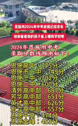 2024年恩施中考300-400分读什么普高 2024年恩施中考300-400分读什么普高