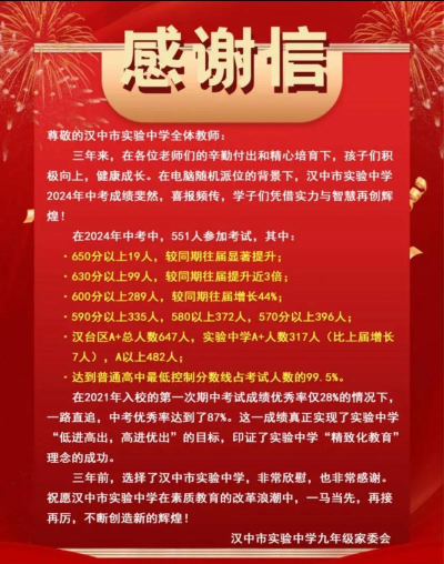 2024年汉中中考300分左右读什么学校好 2024年汉中中考300分左右读什么学校好