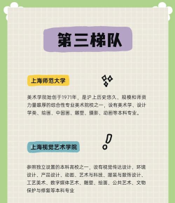 2024年上海美术学校的专业排名 2024年上海美术学校的专业排名