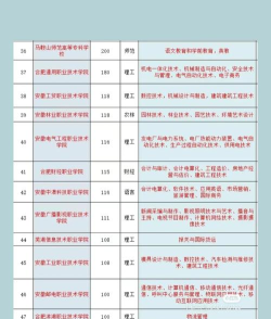 2024年皖江师范学院专业排名 2024年皖江师范学院专业排名