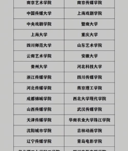 2024电视导演考研专业排名 2024电视导演考研专业排名