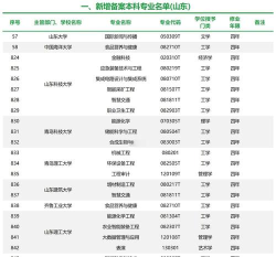 山东比较热门专业排名 山东比较热门专业排名