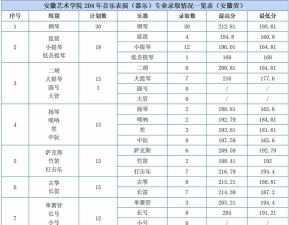 2024年安徽音乐专业院校排名 2024年安徽音乐专业院校排名