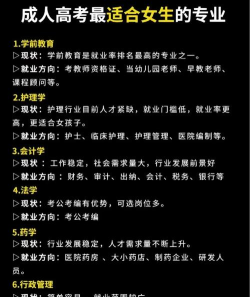 2024年推荐专科女生的专业 2024年推荐专科女生的专业