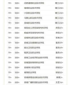 2024年安徽大专环境专业排名 2024年安徽大专环境专业排名