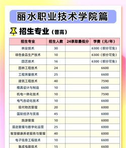 2025年丽职院专业排名 2025年丽职院专业排名