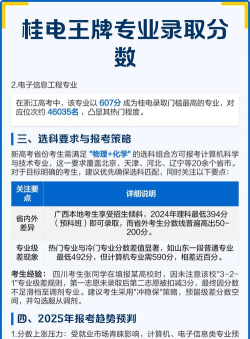 2025年桂电就业专业排名 2025年桂电就业专业排名