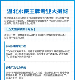 2024年湖北省水利专业排名 2024年湖北省水利专业排名