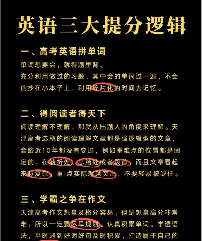 高三英语怎样快速提分 高三英语怎样快速提分