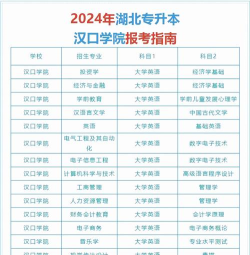 2025年汉口学院王牌专业排名 2025年汉口学院王牌专业排名