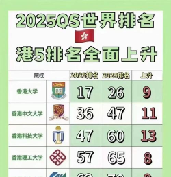 2025年香港高校的专业排名 2025年香港高校的专业排名