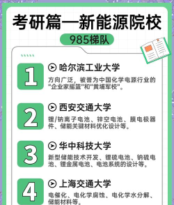 氢能源专业的学校排名 氢能源专业的学校排名