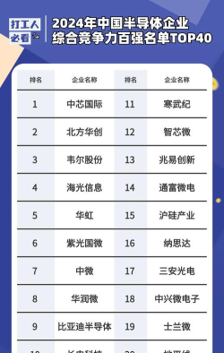 2024芯片制造类的专业排名 2024芯片制造类的专业排名