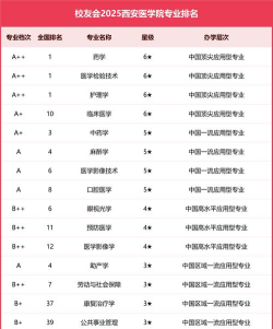 西安医学院的药学专业什么等级
