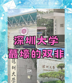 深圳大学是双非一本吗