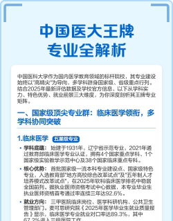 中国医科大学王牌专业有哪些