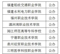 福建开设汽车智能技术专业的专科排名