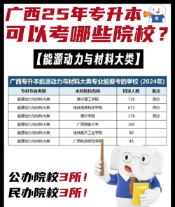 广西哪些大学有新能源材料与器件专业