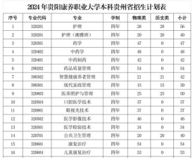 2024年贵阳康养职业大学专栏介绍