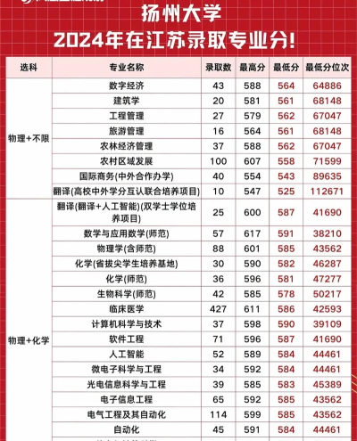 2024年物理类554分能报的大学有哪些