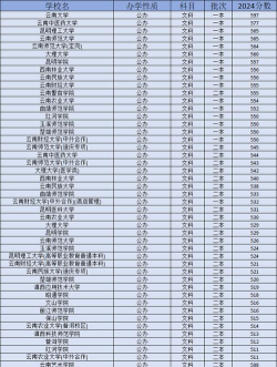 2024年云南理科372分能报的大学有哪些