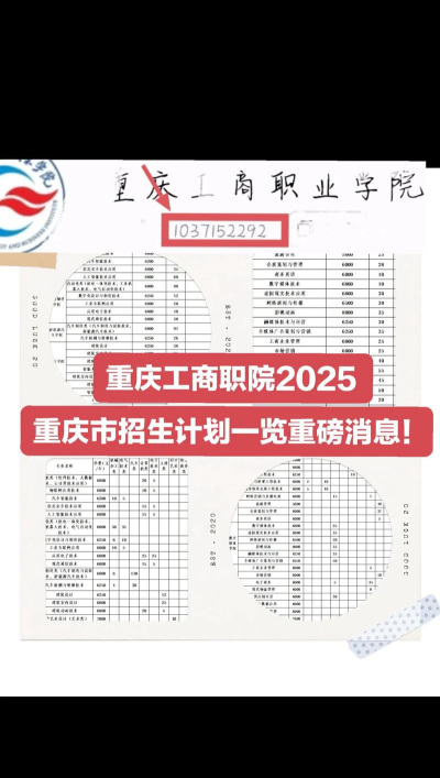 重庆工商职业学院2023年在广东各专业招生人数