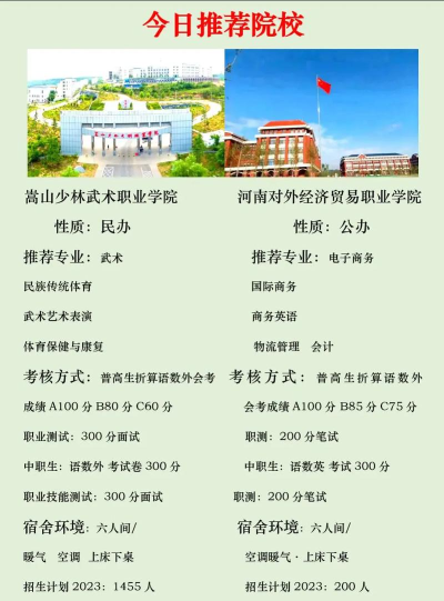 河南对外经济贸易职业学院开设哪些专业