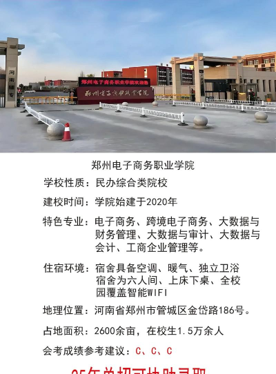 郑州电子商务职业学院开设哪些专业