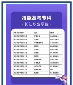 长江职业学院开设哪些专业