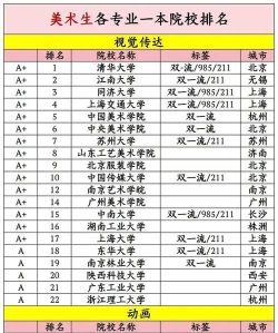 哪个学校有公共艺术专业