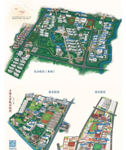 上海大学各校区的占地面积