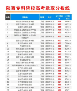 陕西公办大专院校排名