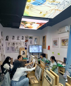 逍遥画室美术培训班