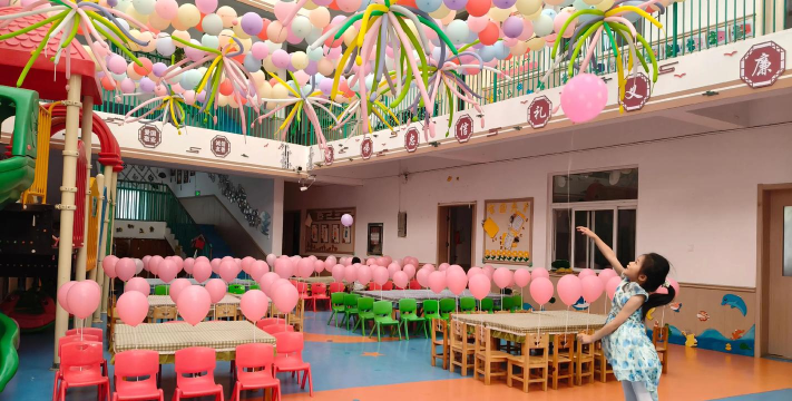 三台县景福镇茂隆中心幼儿园环境