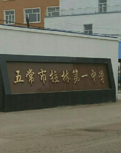 五常市拉林镇第一中学环境