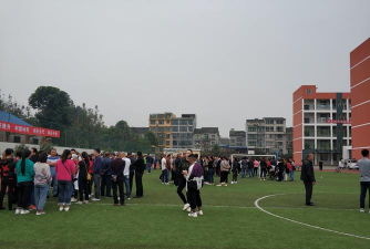 大足县石马中学环境