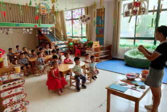 和静县小豆豆幼儿园环境