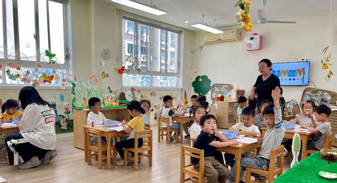 精河县托托乡幼儿园环境