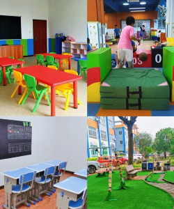 阳江市阳东区红丰镇智慧堡幼儿园环境