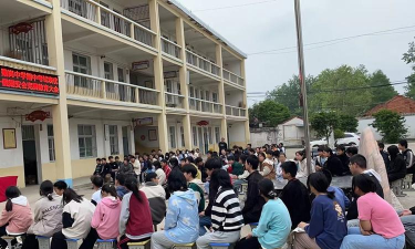 潢川县魏岗中学环境