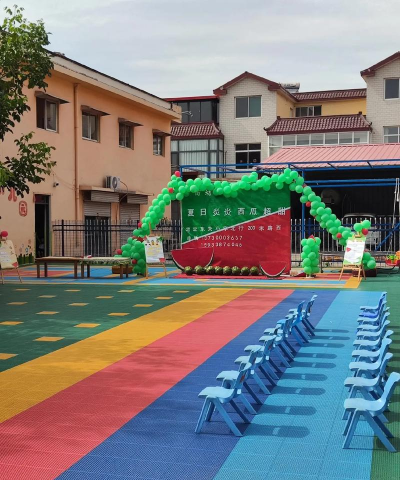 澄海市坝头育新苗幼儿园环境