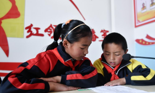 甘德县岗龙乡中心寄宿制小学