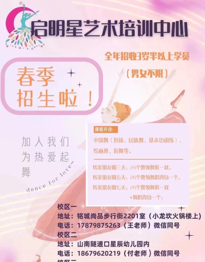 大田县启明星艺术培训学校有限公司