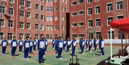 大连铁路卫生学校户外活动场地