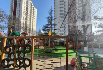 永和幼儿园户外活动场地