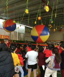 三台县金石镇中心幼儿园户外活动场地